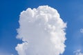 White cumulus cloud Royalty Free Stock Photo