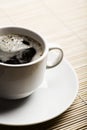 White cup of coffee Royalty Free Stock Photo
