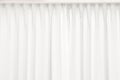 White curtain background. Abstract of drape backdrop Royalty Free Stock Photo