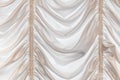 White curtains background Royalty Free Stock Photo
