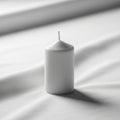 Monochrome setting creates a minimalist and serene atmospher Royalty Free Stock Photo