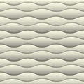 White 3d Background. Abstract Soft Milk Wtite 3d Seamless Waves Pattern. 3d Paper Layers With Realistic Shadow.