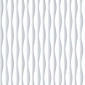 White 3d Background Textures Of Abstract Waves. Seamless Pattern
