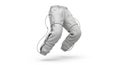 White 3d Model of Techwear Pants with Wireframe Overlay Royalty Free Stock Photo