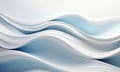 White 3d render waves.Background with flowing cloth. soft. Product presentation. luxury mockup 3d render advertisement