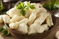 White Dairy Cheese Curds Royalty Free Stock Photo