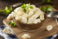 White Dairy Cheese Curds Royalty Free Stock Photo