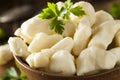 White Dairy Cheese Curds Royalty Free Stock Photo