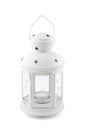 White decorative lantern