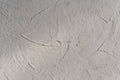 White decorative surface. White plastered textured wall