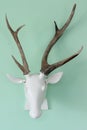 White deer statue