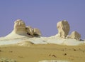 White desert in Egypt(1) Royalty Free Stock Photo