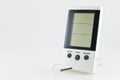 White digital hygrometer