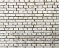 White Dirty Brick Wall Outdoor Texture Background Royalty Free Stock Photo