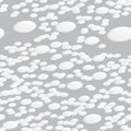 White Disks Seamless Pattern