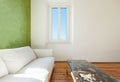 White divan, interior
