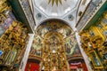 White Dome Basilica Altar La Ensenaza Church Mexico City Mexico Royalty Free Stock Photo