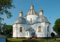 White domed church