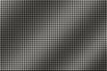 White dot on black halftone vector texture. Diagonal dotted gradient. Regular dotwork surface for vintage effect Royalty Free Stock Photo