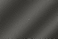 White dot on black halftone vector texture. Diagonal dotted gradient. Small dotwork surface for vintage effect Royalty Free Stock Photo