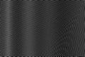 White dots on black background. Dark smooth halftone vector texture. Vertical dotwork gradient Royalty Free Stock Photo