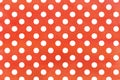 White dots on red watercolor background Royalty Free Stock Photo