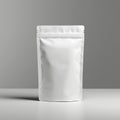 White Doypack Packaging Blank Product Branding Royalty Free Stock Photo