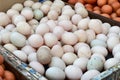 White duck eggs