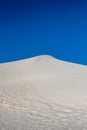 White Dune Peak and Deep Blue Sky