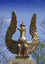 White Eagle Monument for those killed in 1014-1920. Poland, Podlasie, Suprasl. Royalty Free Stock Photo