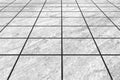 White earthenware floor tile seamless background Royalty Free Stock Photo
