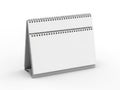 A white easel stand with a blank white board, perfect for presentations and displays Royalty Free Stock Photo