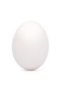 White egg isolated on white background Royalty Free Stock Photo