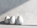 white egg minimal Royalty Free Stock Photo