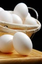 White eggs