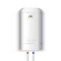 White electric water heater Royalty Free Stock Photo