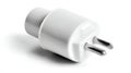 White Electrical Plug Royalty Free Stock Photo