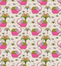 White elephant background cream