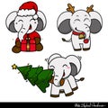White elephant gift exchange Christmas Royalty Free Stock Photo