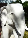 White elephant statue