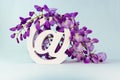 Email sign creative internet concept Royalty Free Stock Photo