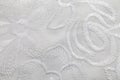 White embroidery Texture, White fabric texture for background