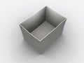 White empty box Royalty Free Stock Photo