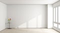 White empty living room Royalty Free Stock Photo