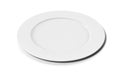 White empty plate Royalty Free Stock Photo