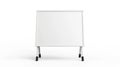White empty rolling board isolated on a white background Royalty Free Stock Photo