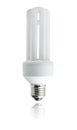 White energy saver bulb
