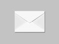 White envelope. 3d rendering Royalty Free Stock Photo