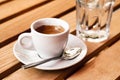 White espresso cup