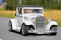 White Essex Super Six 1929 Classic Car on the Road